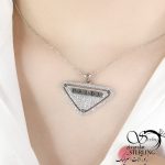 گردنبند نقره مثلثی کد:۱۲۹۴