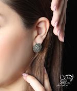گوشواره نقره طرح اسپرت کد3061 - Image 2