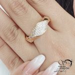 انگشتر نگین اتمی برند ژوپینگ کد 12106