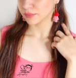گوشواره آویز فانتزی کد:۲۸۲۳ - Image 2