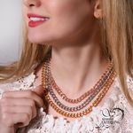 گردنبند فانتزی ترک طرح کارتیه کد 4057 - تصویر 2