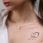 گردنبند زنانه طرح طلا کد4304 - Image 2