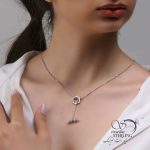 گردنبند زنانه طرح طلا کد 4300 - Image 2