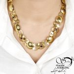 گردنبند برند ژوپینگ گرد بزرگ زنانه کد:2978