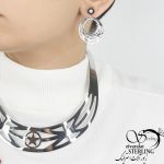 ست طوق استیل ستاره دار کد: 2966