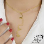 گردنبند زنانه طرح طلا کد: 3254