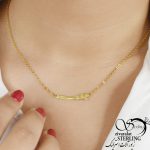 گردنبند زنانه طرح طلا