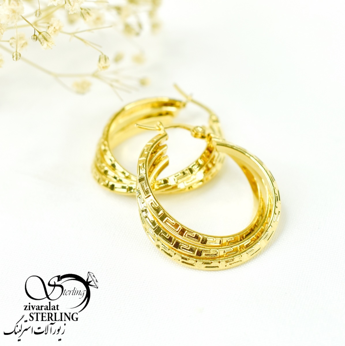6040 150 گوشواره زنانه کد 6040 - Image 1