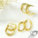 گوشواره زنانه کد 6040 - Image 2