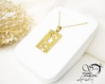 گردنبند زنانه طرح طلا طرح گل کد 5648