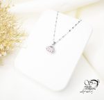 گردنبند زنانه صدفی سفید کد 5725
