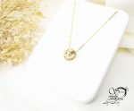 گردنبند زنانه دایره ای کد 5746