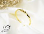 دستبند النگویی البرنادو طرح طلا مناسب سایز2 کد 5771