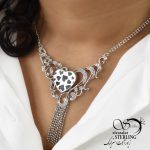 گردنبند ژوپینگ زنانه طرح قلب کد 6593 - Image 2