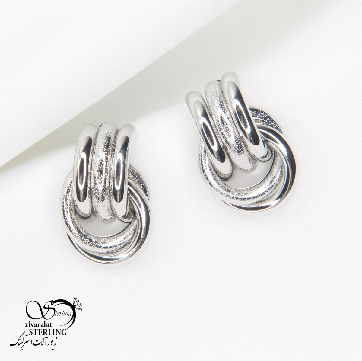 5896 75 گوشواره زنانه کد 5896 - Image 1