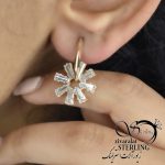 گوشواره زنانه طرح گل کد 5904 - Image 2