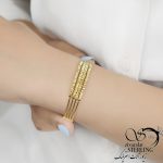 دستبند النگویی زنانه طرح البرنادو