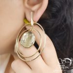 گوشواره ترک دست ساز زنانه کد 6054
