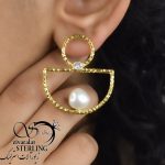گوشواره ترک دست ساز زنانه کد 6057 - Image 2