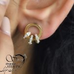 گوشواره زنانه کد 6154 - Image 3
