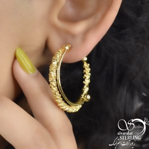 گوشواره ترک دست ساز زنانه کد 6175