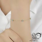 دستبند استیل زنانه طرح چشم نظر