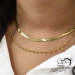 گردنبند زنانه استیل ماری دو لاین کد 5729 - Image 2