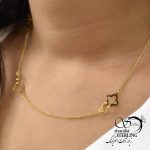 گردنبند زنانه استیل ونکلیف کد 5739 - Image 2