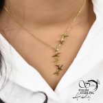 گردنبند زنانه طرح پرنده آویز کد 5728 - Image 2