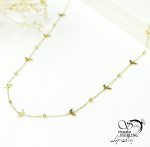 گردنبند استیل زنانه کد 6022
