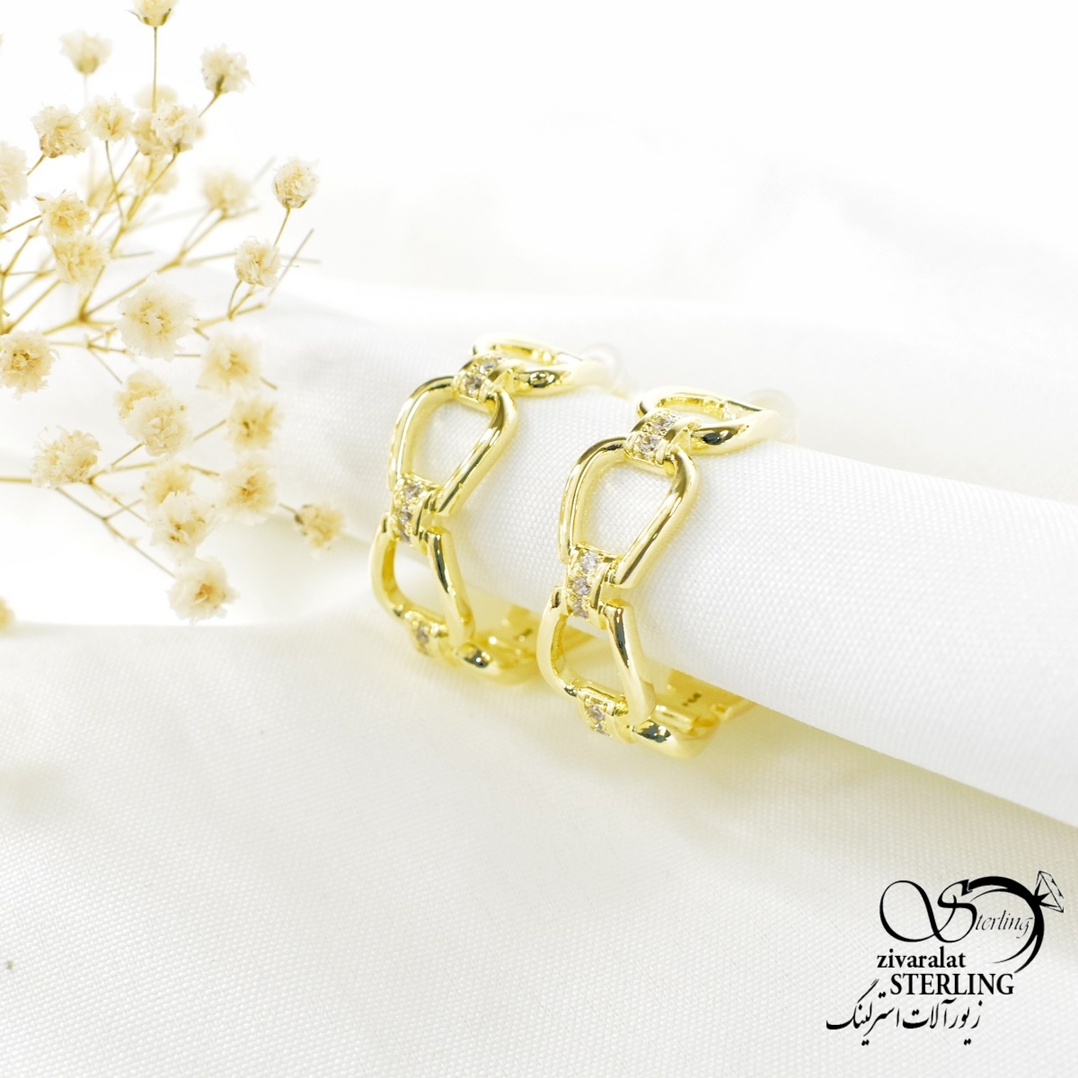 6126 220 گوشواره زنانه کد 6126 - Image 1