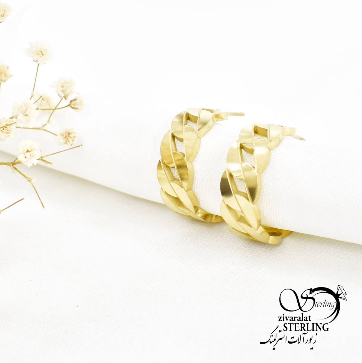 6155 160 گوشواره زنانه کد 6155 - Image 1