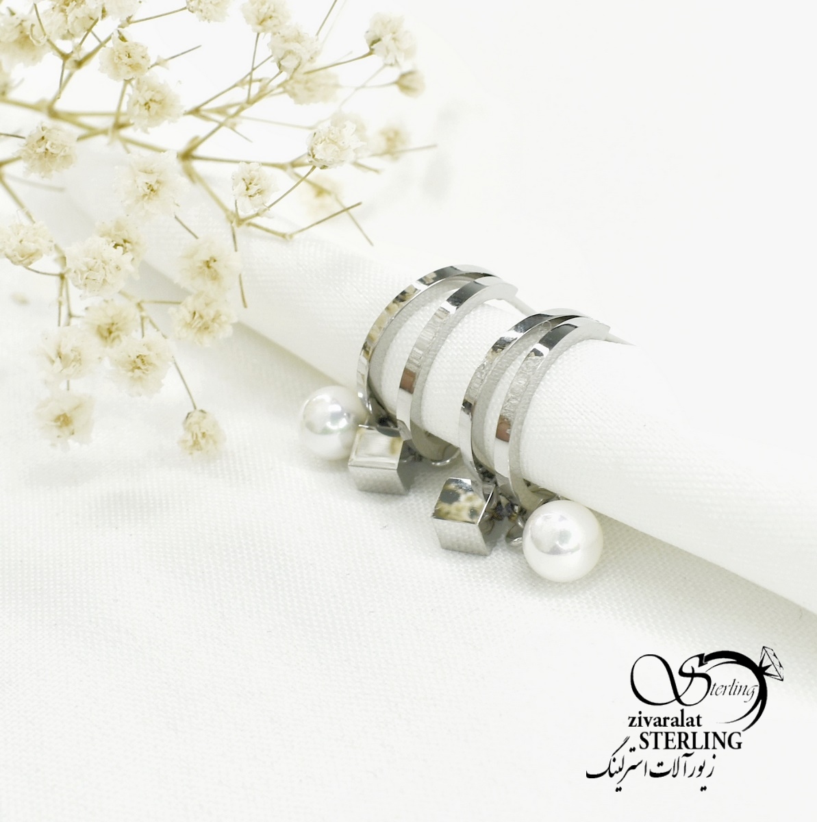 6161 160 گوشواره زنانه کد 6161 - Image 1