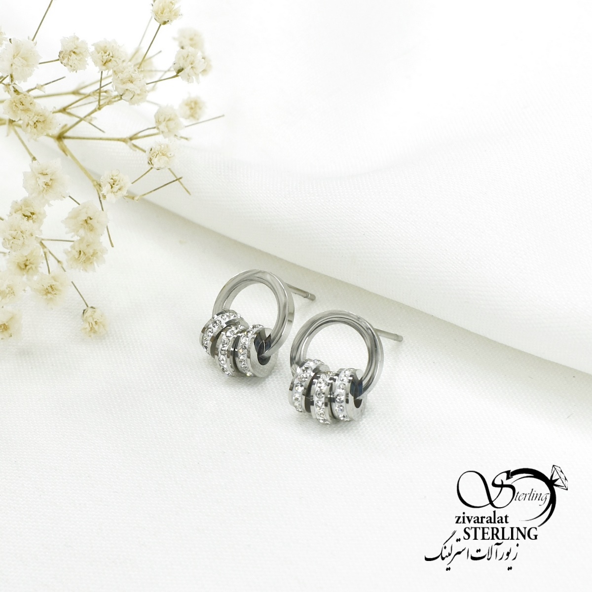 6162 160 گوشواره زنانه کد 6162 - Image 1