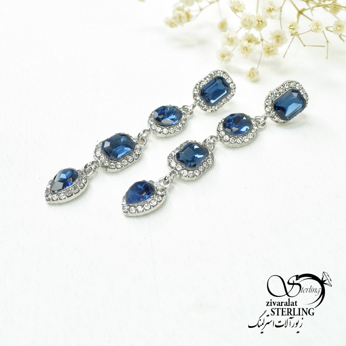 6168 140 گوشواره زنانه کد 6168 - Image 1