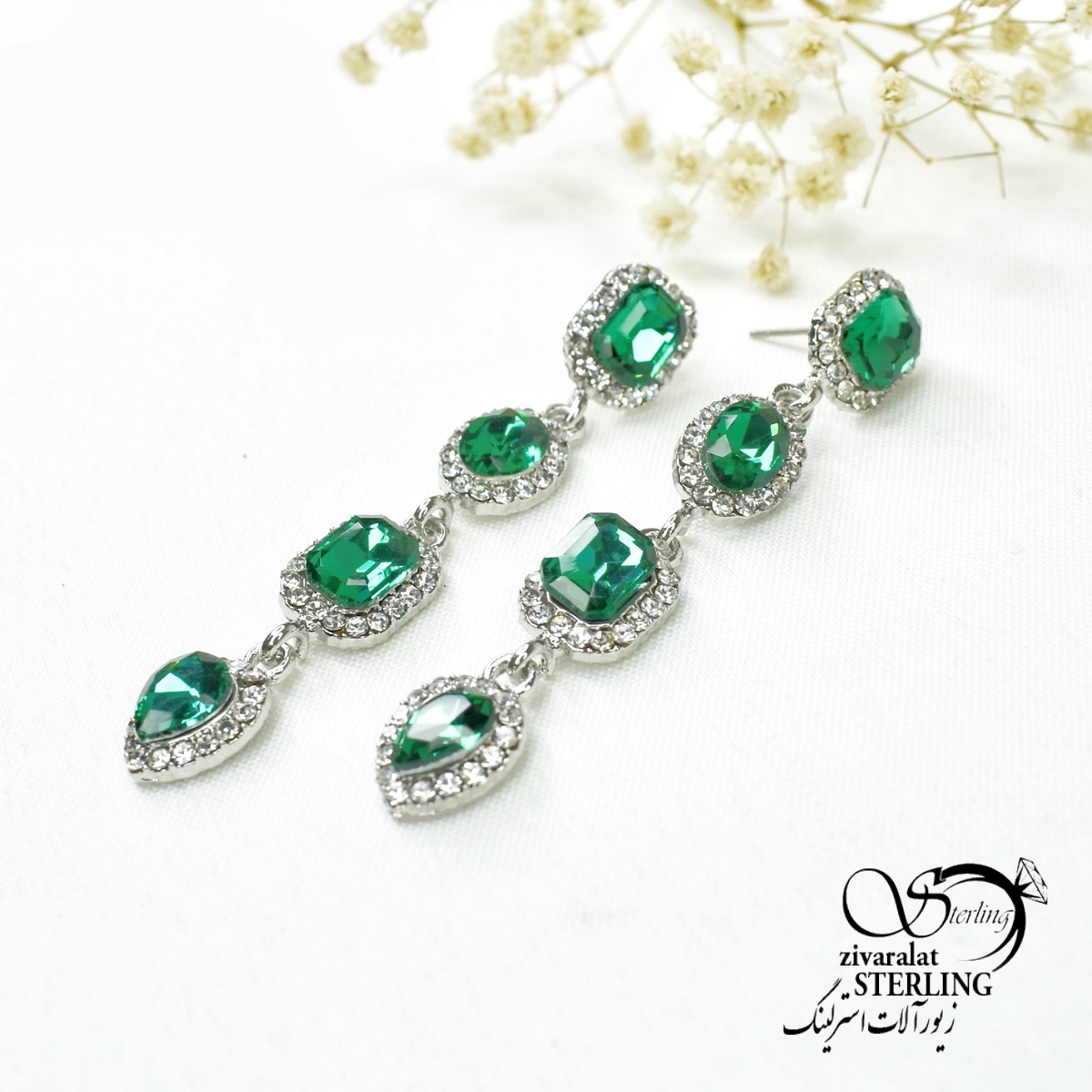 6169 140 گوشواره زنانه کد 6169 - Image 1