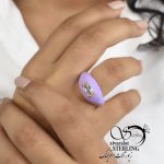 انگشتر پاستیلی فری سایز کد 6343 - تصویر 2