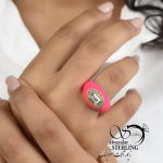 انگشتر پاستیلی فری سایز زنانه کد 6345 - Image 2
