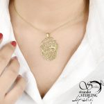 گردنبند زنانه طرح طلا
