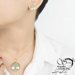 نیمست زنانه طرح طلا
