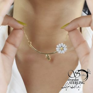 گردنبند بابونه زنانه