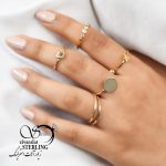 پک انگشتر زنانه کد 5683 - Image 3