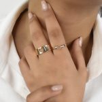ست انگشتر مدل طرح قلب کد 5684 - تصویر 3