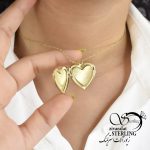 گردنبند زنانه قاب عکس قلب (لاکت) کد 5812 - Image 3