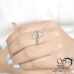 انگشتر نقره 925 نگیندار