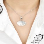 گردنبند الله نقره