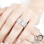 انگشتر نقره زنانه کد:۲۱۱۸