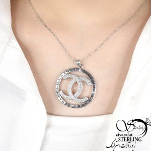 پلاک نقره زنانه شنل