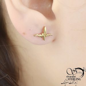 گوشواره استیل ضربان