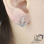 گوشواره ژوپینگ طرح لنگر